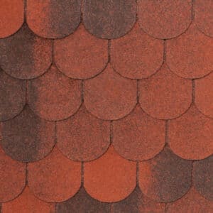 ВЕРОНА КРАСНЫЙ С ОТЛИВОМ NobilTile Tegola Битумная черепица
