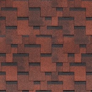 КРАСНЫЙ Аккорд Серия Финская SHINGLAS Битумная черепица