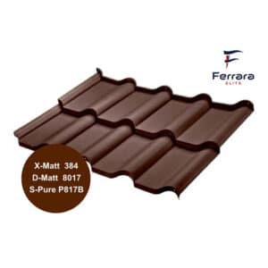 Модульная металлочерепица Ferrara Budmat